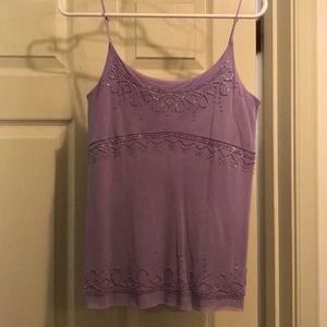 Beautiful beaded lilac Limited tank